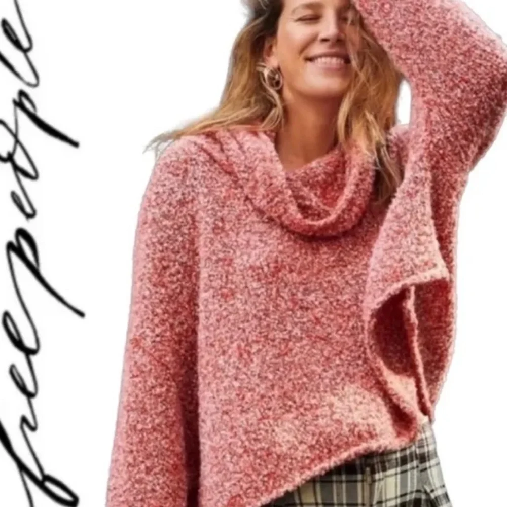 Free People BFF cowl neck sweater Small